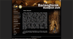 Desktop Screenshot of foldrajzora.barlangaszat.hu