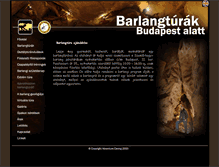 Tablet Screenshot of ajandek.barlangaszat.hu